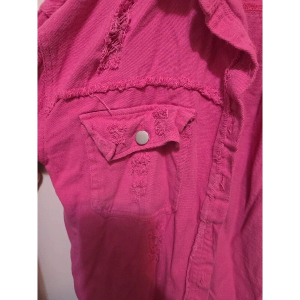 Pink Jean jacket - Picture 4 of 6